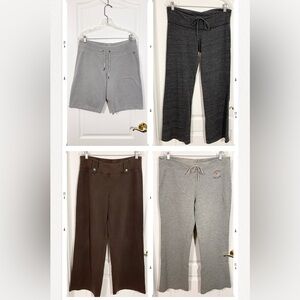 4 Pc Lot Y2K Tommy Hilfiger Y2K LOFT & Alternative Wide Leg Pants & CK Shorts